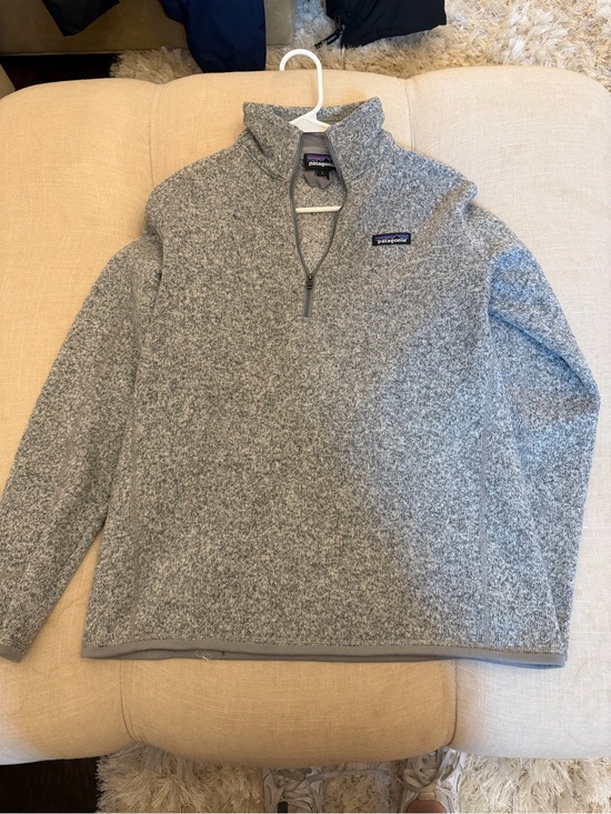 Patagonia Jackets & Blazers - Patagonia Women's Gray Half-Zip Fleece Pullover
